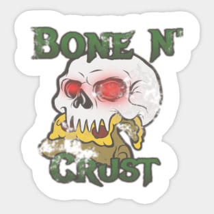 Bone n'crust Sticker